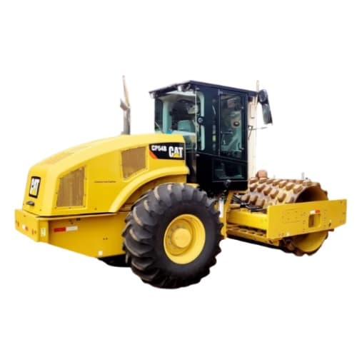 Rolo Compactador CAT CP54 Cabinado para aluguel em Itatiba