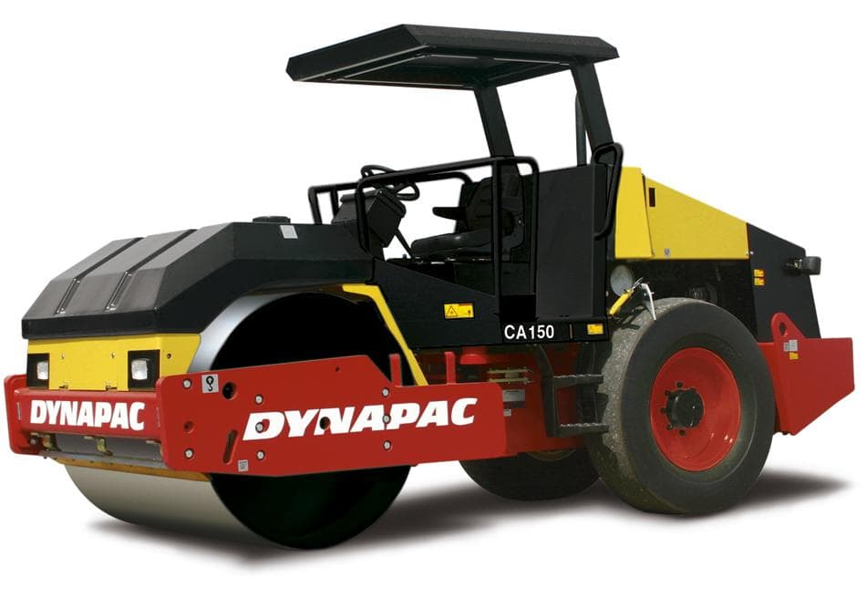 Rolo Compactador Dynapac CA150 para aluguel em Itatiba