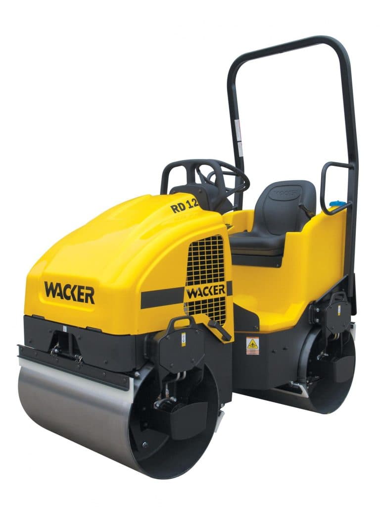 Rolo Compactador Wacker Neuson RD 12 para aluguel em Itatiba